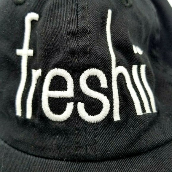 Freshii Nutritious Food Restaurant Hat Cap Strapback Black Food - Picture 2 of 8